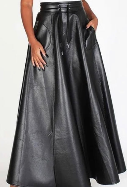 Sleek & Versatile Long Skirt - Fashionable and Functional